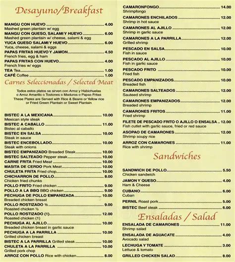 la prada restaurant|la parada restaurant menu.